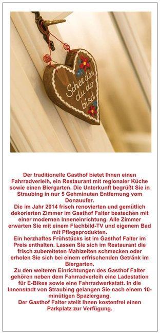 Gasthof Falter Straubing Exteriör bild